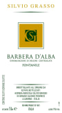 Silvio Grasso Barbera d'Alba Fontanile 2010 Front Label