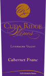 Cuda Ridge Wines Cabernet Franc 2013 Front Label