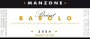 Manzone Barolo Bricat 2004 Front Label