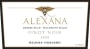 Alexana Revana Vineyard Pinot Noir 2009 Front Label