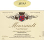 Boyer-Martenot Meursault Les Narvaux 2011 Front Label