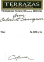 Terrazas de los Andes Gran Cabernet Sauvignon 2010 Front Label