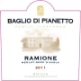 Baglio di Pianetto Ramione 2011 Front Label