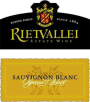 Rietvallei Special Select Sauvignon Blanc 2009 Front Label