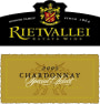 Rietvallei Special Select Chardonnay 2009 Front Label