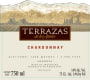 Terrazas de los Andes Chardonnay 2013 Front Label