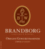 Brandborg Cellars Gewurztraminer 2013 Front Label