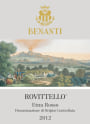 Benanti Rovittello Etna Rosso 2012 Front Label