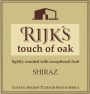 Rijk's Private Cellar Touch Of Oak Shiraz 2010 Front Label