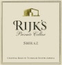 Rijk's Private Cellar Shiraz 2003 Front Label