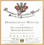 Domdechant Werner Hochheimer Holle Kabinett 2007 Front Label