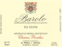 E. Pira e Figli Barolo Via Nuova 2007 Front Label