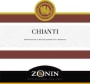 Zonin Chianti 2013 Front Label