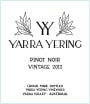 Yarra Yering Pinot Noir 2012 Front Label