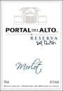 Portal del Alto Reserve Merlot 2012 Front Label