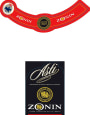 Zonin Asti Spumanti 2001 Front Label