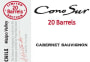 Cono Sur 20 Barrels Cabernet Sauvignon 2011 Front Label