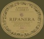 Ripanera Chianti Classico 2001 Front Label