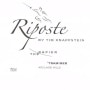 Riposte The Rapier Traminer 2012 Front Label