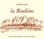 Domaine La Roubine Gigondas 2015 Front Label