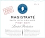 Magistrate Limited Production Pinot Noir 2012 Front Label