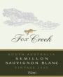 Fox Creek Semillon Sauvignon Blanc 2003 Front Label