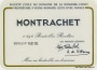 Domaine de la Romanee-Conti Montrachet 2012 Front Label
