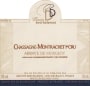 Domaine Berthelemot Chassagne-Montrachet Abbaye de Morgeot Premier Cru 2014 Front Label