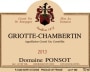 Domaine Ponsot Griotte-Chambertin 2013 Front Label