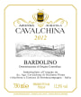Cavalchina Bardolino 2012 Front Label