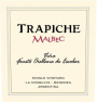 Trapiche Vina Fausto Orellana de Escobar Malbec 2010 Front Label