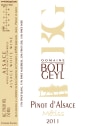 Bott-Geyl Pinot d'Alsace Metiss 2011 Front Label