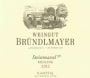 Brundlmayer Steinmassl Riesling 2012 Front Label
