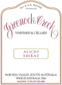 Greenock Creek Alices Shiraz 2006 Front Label