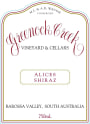 Greenock Creek Alices Shiraz 2011 Front Label