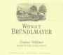 Brundlmayer Kamptal Terrassen Gruner Veltliner 2010 Front Label