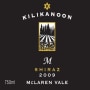 Kilikanoon M Reserve Shiraz 2009 Front Label