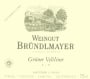 Brundlmayer L and T Gruner Veltliner 2009 Front Label