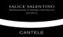Cantele Salice Salentino Riserva 2006 Front Label