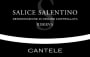 Cantele Salice Salentino Riserva 2009 Front Label