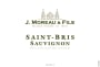 J. Moreau & Fils Saint Bris Sauvignon 2015 Front Label