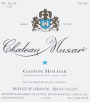 Chateau Musar Blanc 2000 Front Label