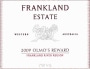 Frankland Estate Olmos Reward 2009 Front Label