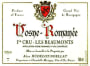 Hudelot-Noellat Vosne-Romanee Les Beaumonts Premier Cru 2013 Front Label