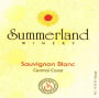 Summerland Sauvignon Blanc 2014 Front Label
