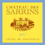 Chateau des Sarrins Cotes de Provence Rouge 2012 Front Label
