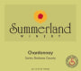 Summerland Santa Barbara Chardonnay 2010 Front Label