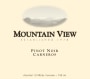 Mountain View Winery California Pinot Noir 2013 Front Label