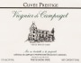 Chateau de Campuget Cuvee Prestige Viognier 2008 Front Label