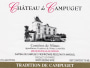 Chateau de Campuget Tradition de Campuget 2009 Front Label